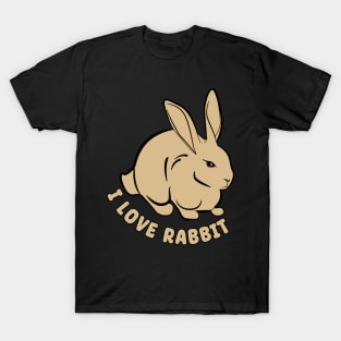 I love rabbit T-Shirt